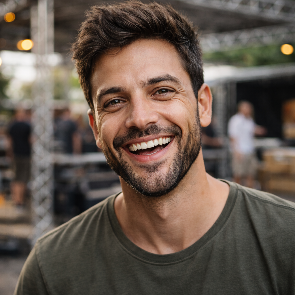 Marcos G. - 32 anos, Produtor de Eventos